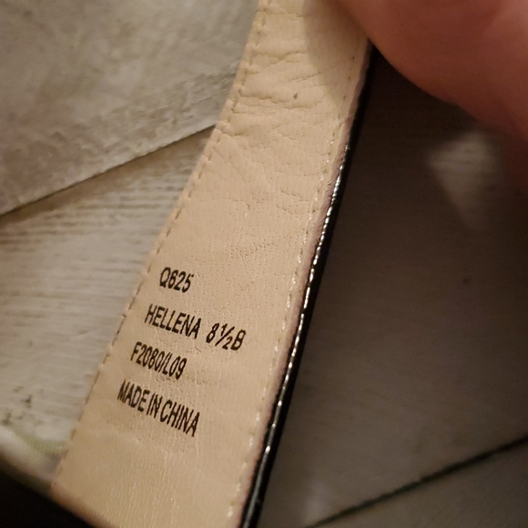 Coach Size 8.5 B Vintage Y2K Black Patent Leather ⚫ Heel - Picture 12 of 12